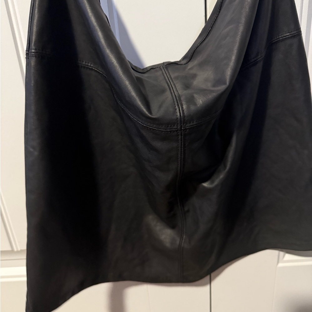 Black Leather skirt